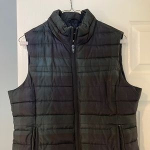 Colebrook quilted plaid vest
